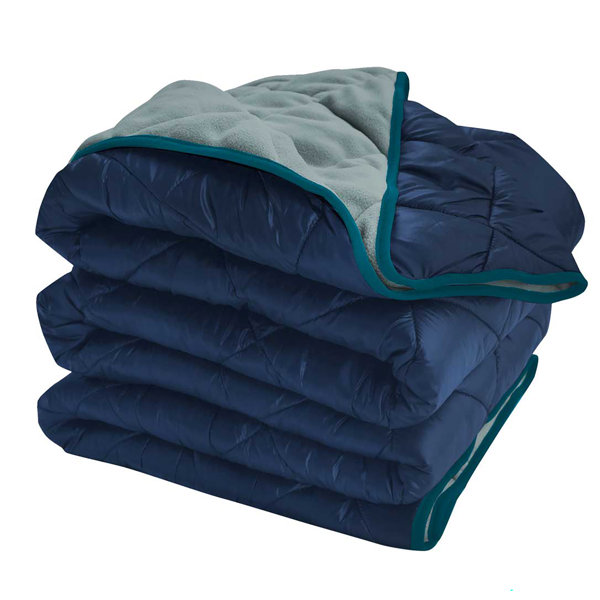 ECR4Kids Lightspeed Outdoors Rugged Puffy Outdoor Blanket, Camping